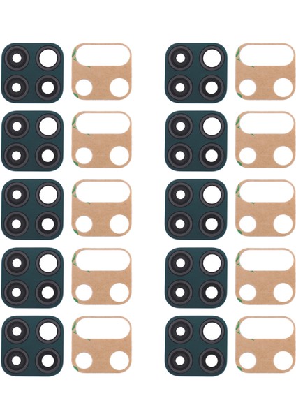 Huawei P40 Için 10 Adet Arka Kamera Lensi (Yurt Dışından)