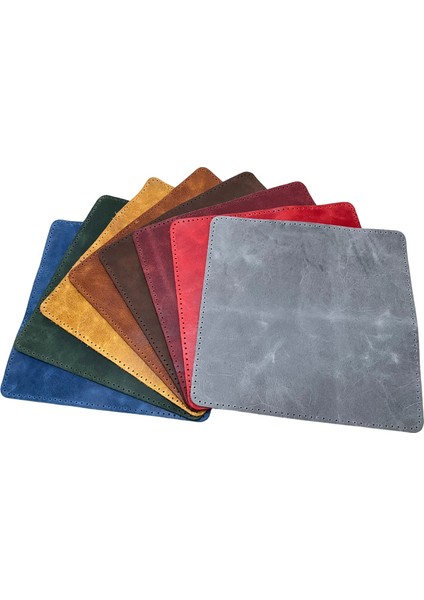 Hakiki Deri Slim Mausepad, Efektli Crazy Gerçek Deri Mouse Pad, 1 Adet Oyuncu Gamepad modelleri