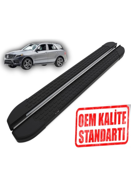 Gle 2015 - 2019 Araca Özel Nevada Siyah Yan Basamak