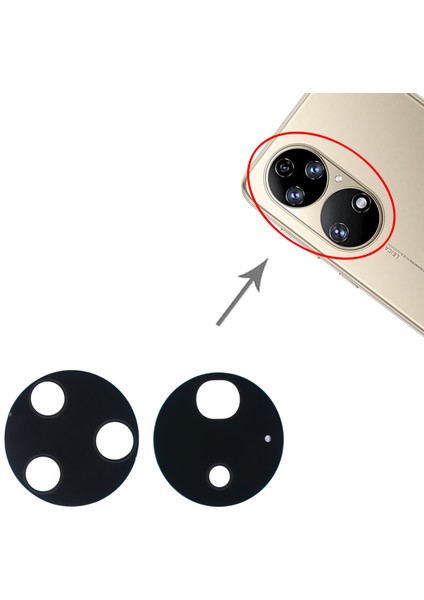 Huawei P50 Pro Için 10 Adet Arka Kamera Lensi (Yurt Dışından) fırsatları