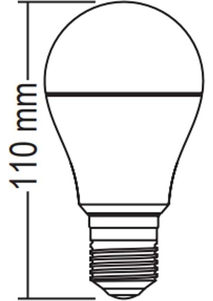 9 W Beyaz LED Ampul (6 Adet)