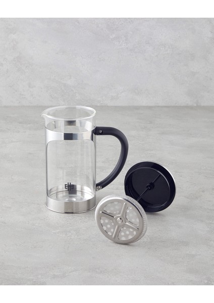 English Home Faye Borosilikat French Press 1000 ml Siyah