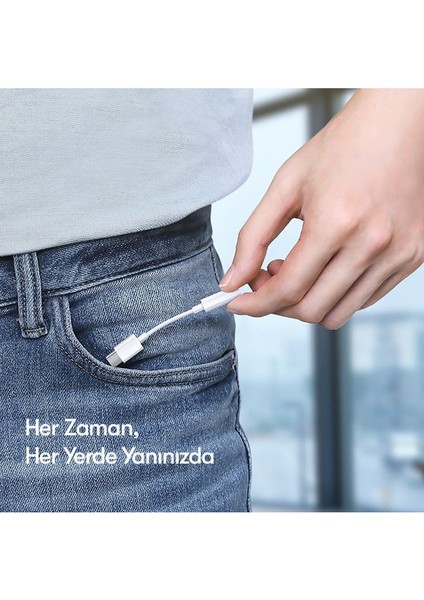 OT42 Tak Çalıştır Type-C To Aux Dönüştürücü