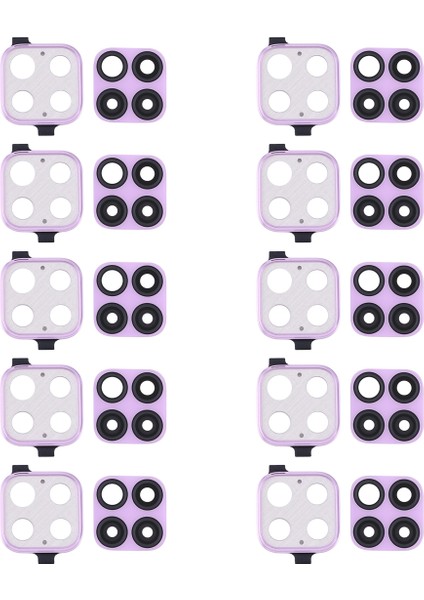 Huawei Nova 6 Se Için 10 Parça Kamera Lens Kapağı (Yurt Dışından)