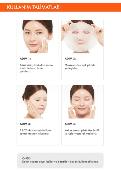 Avantajlı İnci Özlü Aydınlık Görünüm Sunan Yaprak Maske Seti (5ad) Airy Fit Sheet Mask Pearl