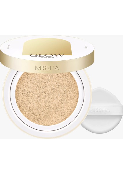 Işıltılı ve Cam Cilt Görünüm Sunan Hafif Dokulu Cushion Glow Cushion SPF 40++ (No.23)