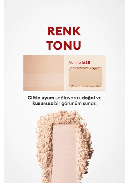 Aydınlık ve Pürüzsüz Görünüm Sunan Kompakt Pudra Radiance Pact SPF27/PA++ (Vanilla)