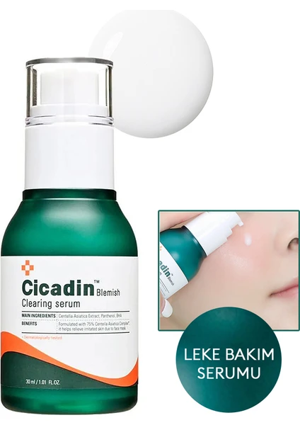 Hassas Ve Sivilcelenme Eğilimi Gösteren Ciltler İçin Dengeleyici Cicadin Blemish Clearing Serum