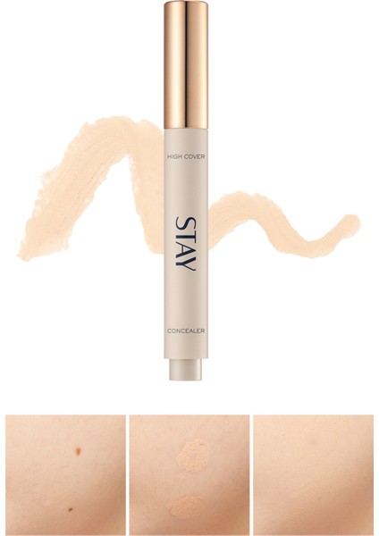 Yüksek Kapatıcı ve Uzun süre Kalıcı Stick Concealer Stay Stick Concealer High Cover 21N(Vanilla)