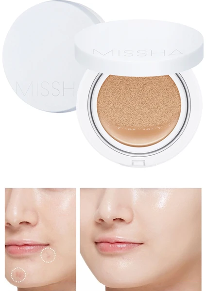 Nemli Ve Pürüzsüz Görünüm Sunan Cushion Fondöten Magic Cushion Moist Up SPF 50+/PA+++ (No.23)