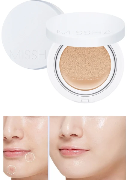 Nemli Ve Pürüzsüz Görünüm Sunan Cushion Fondöten Magic Cushion Moist Up SPF 50+/PA+++ (No.21)