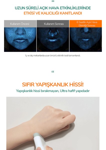 Hassas ve Sivilce Eğilimli Ciltler Için Yüksek Uv Korumalı Stick Güneş Kremi SPF50+ / Pa++++ 19G