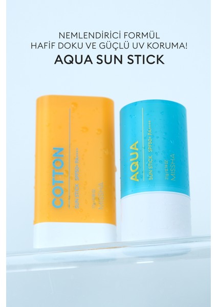 Serinletici Etkili Tere Dayanıklı Stick Güneş Kremi All Around Safe Block Aqua SunStick SPF50+PA++++ 21G