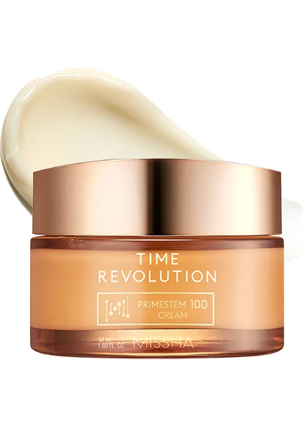 Cilde Sıkı Görünüm ve Elastikiyet Kazandıran Bakım Kremi Time Revolution Primestem100 Cream