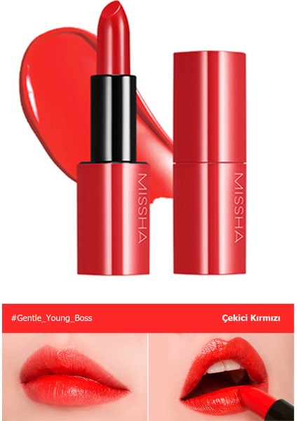 Uzun Süre Kalıcı ve Nem Bitişli Tint Dare Rouge Sheer Sleek 05 Gentle Young Boss