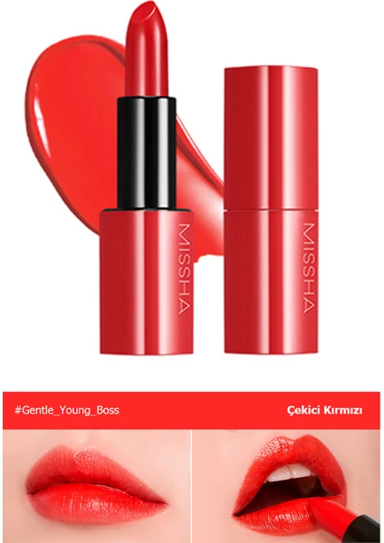 Uzun Süre Kalıcı ve Nem Bitişli Tint Dare Rouge Sheer Sleek 05 Gentle Young Boss