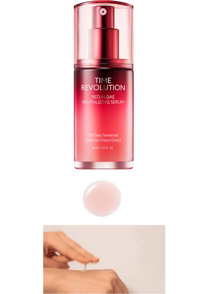 Antioksidan Içerikli Serum 40ML Time Revolution Red Algae Revitalizing Serum