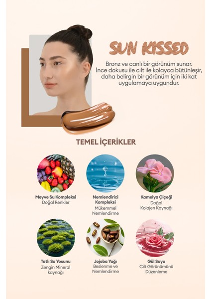 Kolay Uygulanılabilen Kalıcı Likit Kontür Juicy-Pang Water Bronzer (BR01)