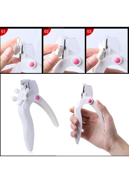 Akrilik Tırnak Makası Ayarlanabilir Paslanmaz Çelik Tırnak Ucu Kesici Yapay Tırnak Giyotin Yanlış Nail Art Kesici Manikür Aracı (Yurt Dışından) fiyatları