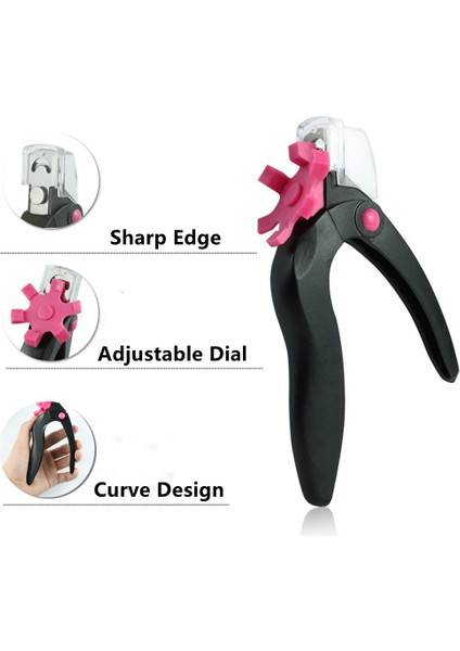 Akrilik Tırnak Makası Ayarlanabilir Paslanmaz Çelik Tırnak Ucu Kesici Yapay Tırnak Giyotin Yanlış Nail Art Kesici Manikür Aracı (Yurt Dışından) fırsatları