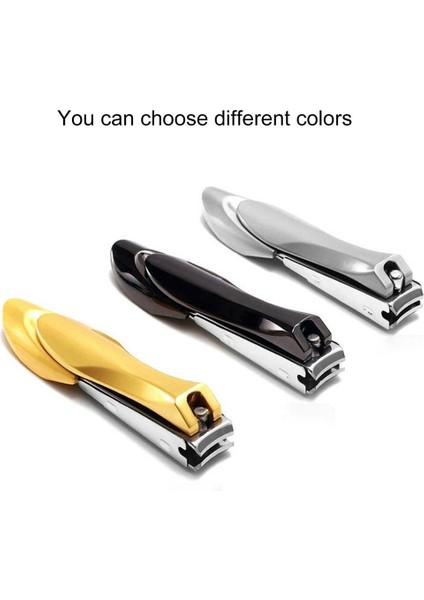 Pro Tırnak Makası Paslanmaz Çelik Anti Sıçrama Tırnak Kesici Manikür Araçları Biyonik Tasarım Tırnak Giyotin Pedikür Makası (Yurt Dışından) modelleri