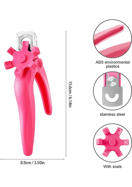 Akrilik Tırnak Makası Ayarlanabilir Paslanmaz Çelik Tırnak Ucu Kesici Yapay Tırnak Giyotin Yanlış Nail Art Manikür Aracı (Yurt Dışından) indirimleri