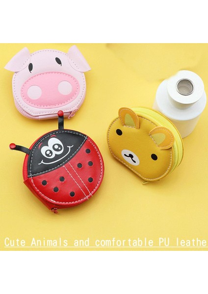 Tırnak Bakım Setleri 7 Parça Karikatür Hayvan Manikür Sevimli Çivi Aksesuarları ve Alet Takımı Kız Tırnak Eti Pense Giyotin Tırnak (Yurt Dışından)