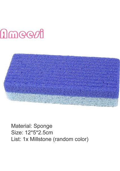 Ameesi Pedikür Nasır Sökücü Ergonomik Ayak Scrubber Eksfoliye Edici Ayak Taşı (Yurt Dışından)