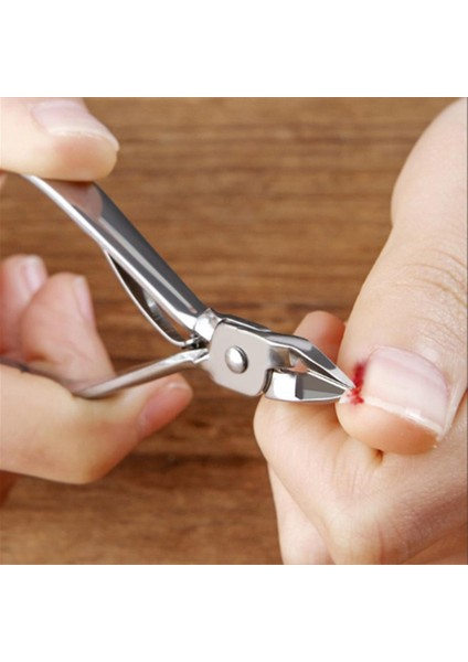 Profesyonel Ayak Tırnak Sanat Tırnak Eti Makası Clipper Kenar Kesici Manikür Düzeltici Makas Pense Aracı Pedikür Ölü Cilt Sökücü (Yurt Dışından)
