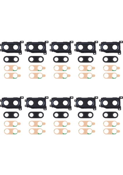 Huawei Enjoy 9 Plus Için 10 Parça Kamera Lens Kapağı (Yurt Dışından)