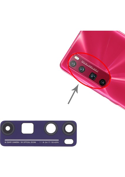 Huawei Nova 7 Pro 5g Için 10 Adet Arka Kamera Lensi (Yurt Dışından) indirimleri