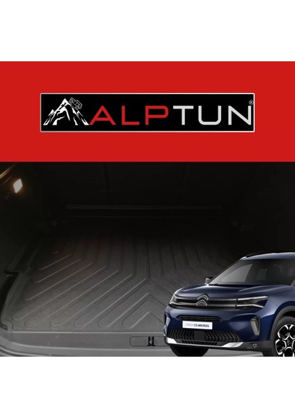 Citroen C5 Aircross Havuzlu Paspas ve Üst Bagaj Havuzu Takım - 3D - 2022'den > 2024 +  Modellere Uyumludur