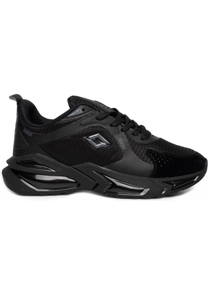 Erkek 40-44 Siyah Mevsimlik Paraşüt Malzeme Anatomik Comfort Taban Ayakkabı