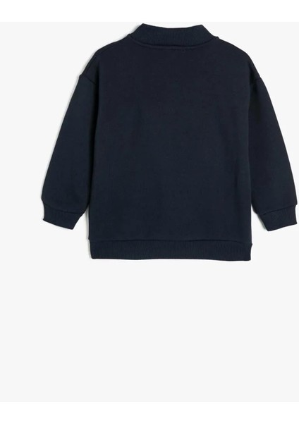5WKB10401TK 709 Lacıvert Erkek Cocuk Jersey Sweatshırt fiyatları