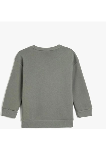 5WKB10071TK 039 Grı Erkek Cocuk Jersey Sweatshırt fiyatları