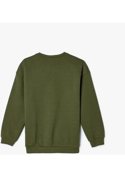 5WKB10421TK 854 Hakı Erkek Cocuk Jersey Sweatshırt fiyatları