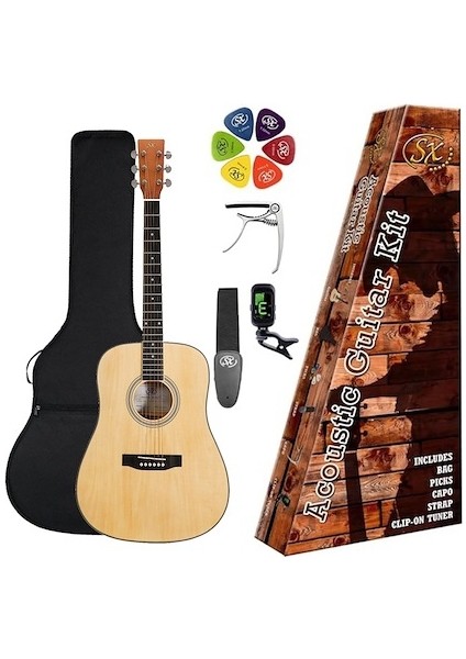 SD104LK Solak Akustik Gitar (Natural)