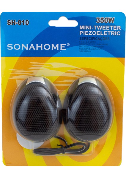 Magicvoice Gs-20 350 Watt Mini Oto Tweeter Hoparlör 2 Adet modelleri