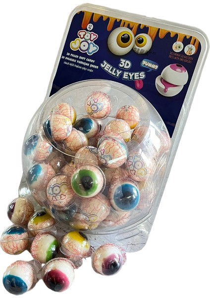 TOY JOY Toyjoy Jelly Eyes Göz Şeker Jelibon 18 gr 64 Adet