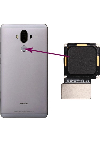 Huawei Mate 9 Için Parmak Sensörü Flex Kablo (Yurt Dışından)