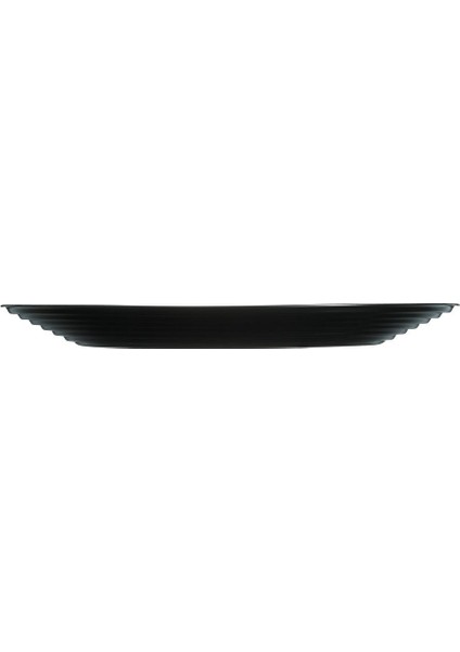 Harena Temperli Tatlı Tabağı 19 cm Siyah 6 Lı Paket