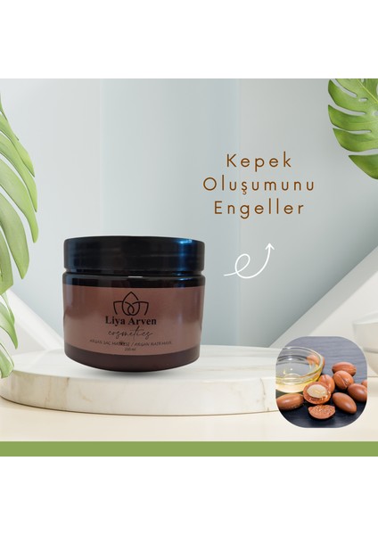 Argan Yağlı Kepek Oluşumunu Engelleyen Saç Maskesi - 250ML