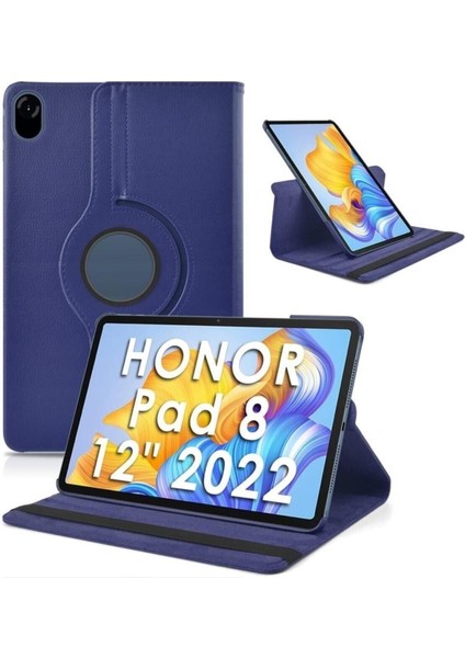 Honor Pad 8 12'' Inç 2022 Uyumlu 360 Dönen Koruyucu Tablet Kılıfı HEY-W09