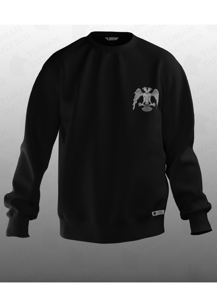 Selçuklu Kartalı Tasarımlı Sweatsirt