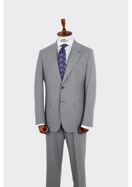 Kırlangıç Yaka Iki Düğmeli Erkek Takım ELBISE-KAX1316S fiyatları
