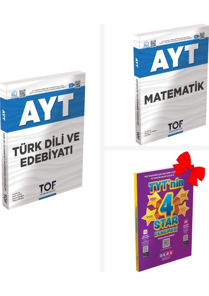 AYT-TÖF (Tam Öğrenme Fasikülleri) Edebiyat-Matematik Set. TYT'nin