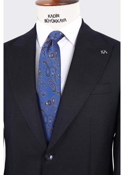 Kırlangıç Yaka Iki Düğmeli Erkek Takım ELBISE-KAX1378S modelleri