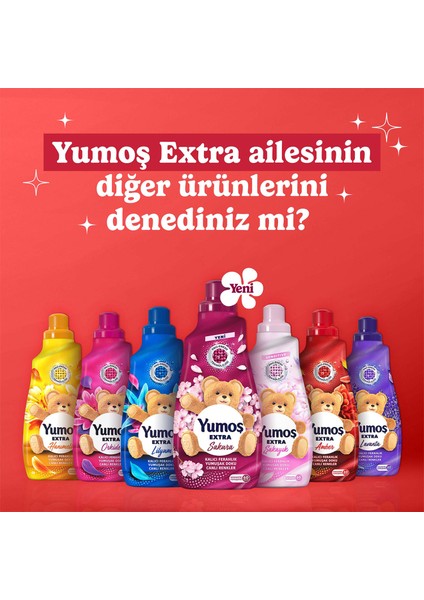 Extra Konsantre Çamaşır Yumuşatıcı Amber 1440 ml 60 Yıkama