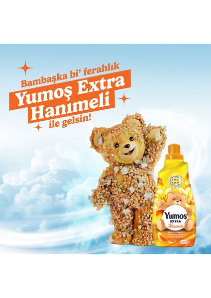 Extra Konsantre Çamaşır Yumuşatıcı Hanımeli 1440 ml 60 Yıkama