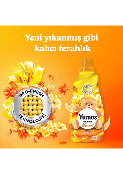 Extra Konsantre Çamaşır Yumuşatıcı Hanımeli 1440 ml 60 Yıkama